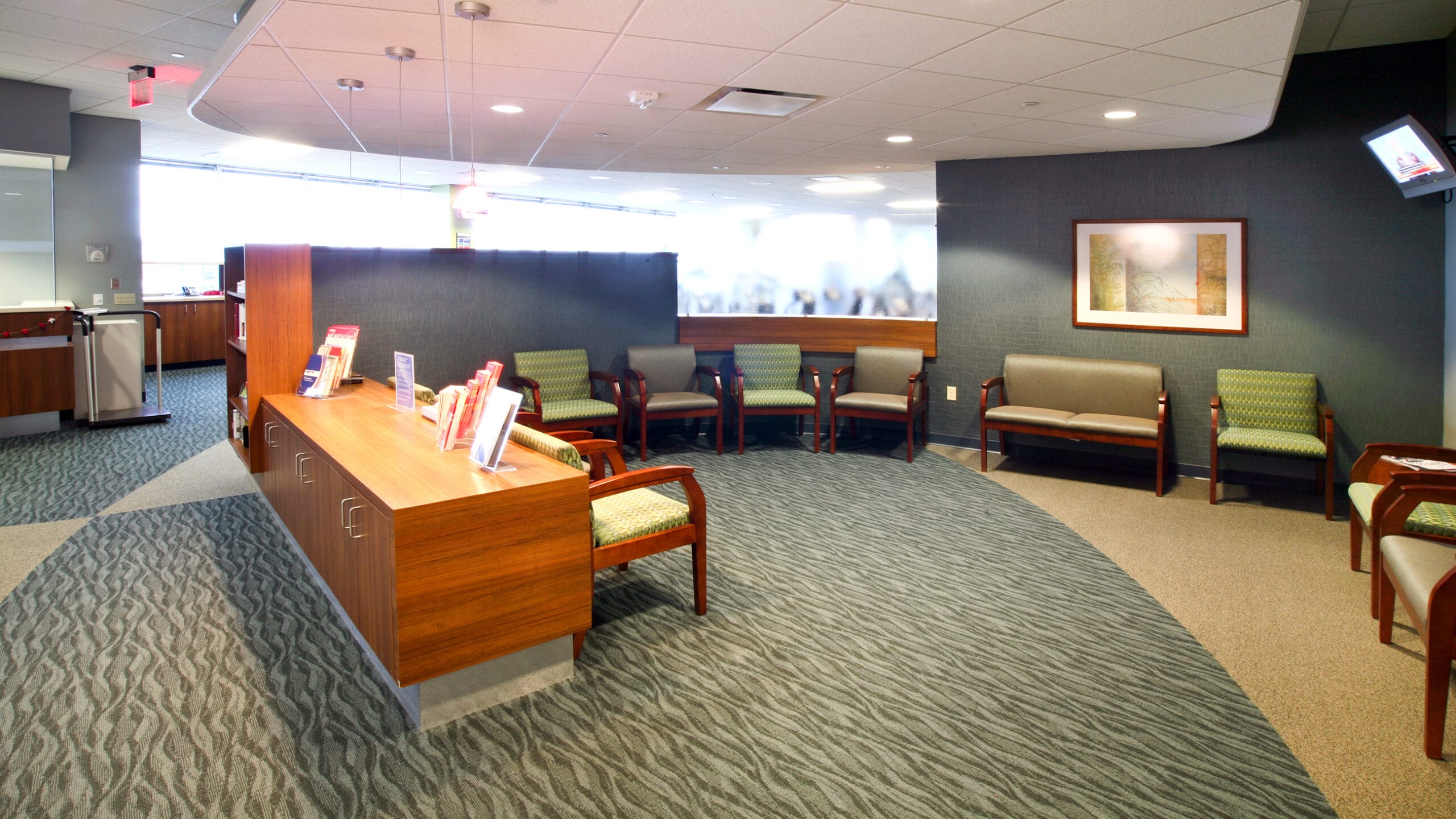 Meriter Wellness waiting area