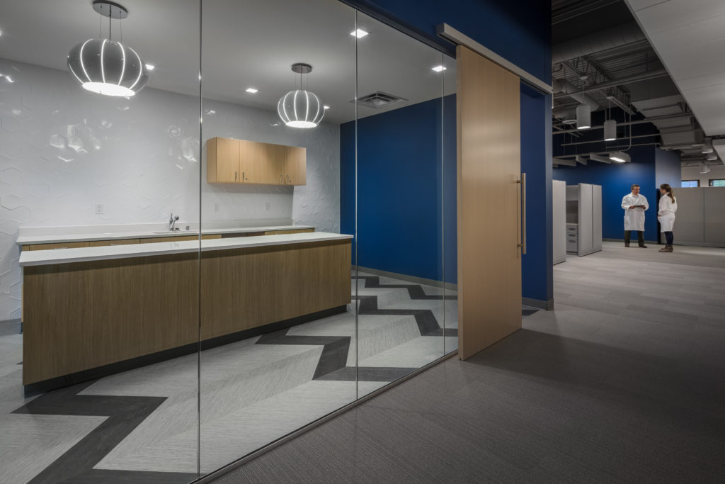 Arrowhead Pharmaceuticals lab interior design