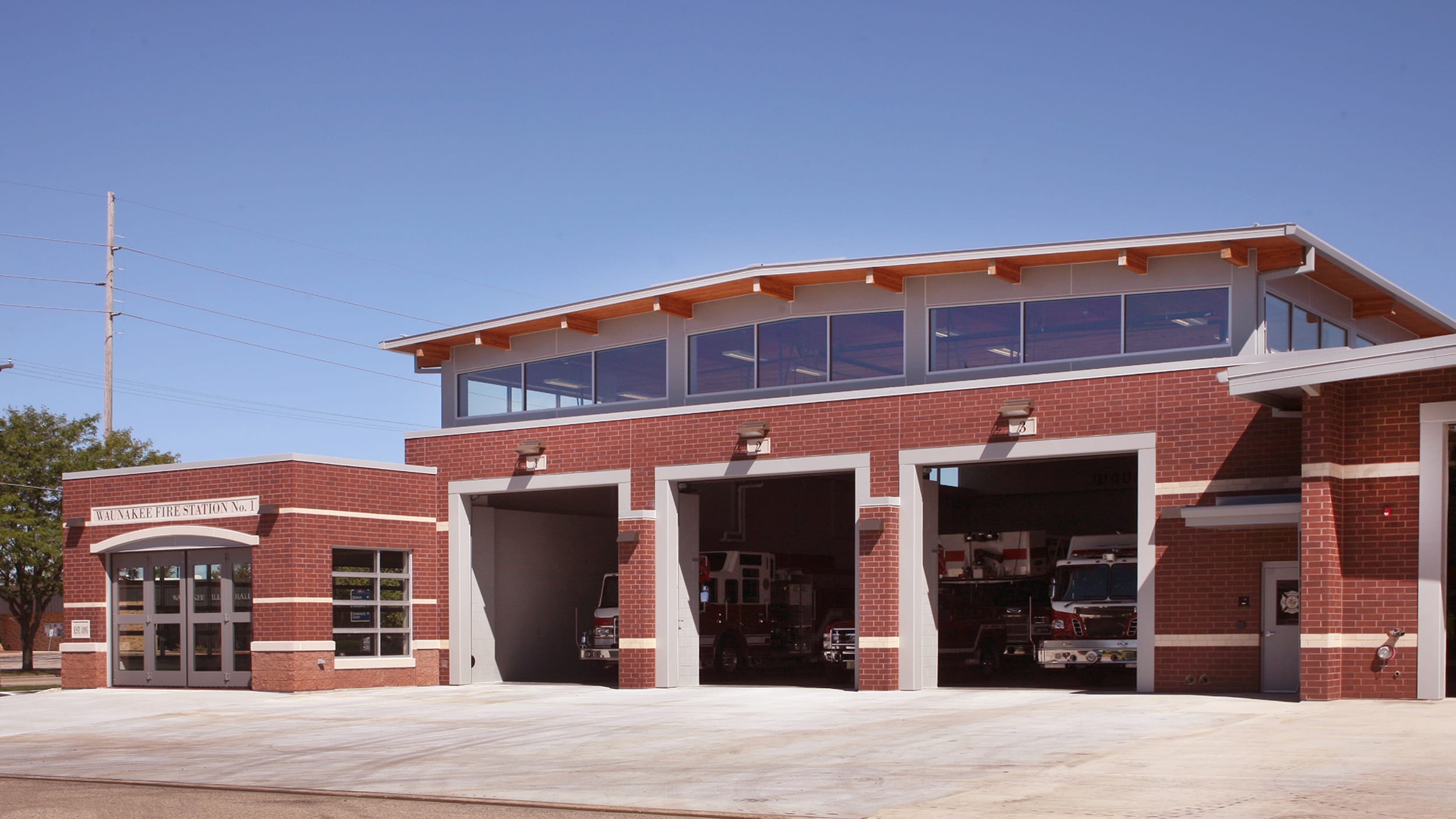 Waunakee Fire exterior