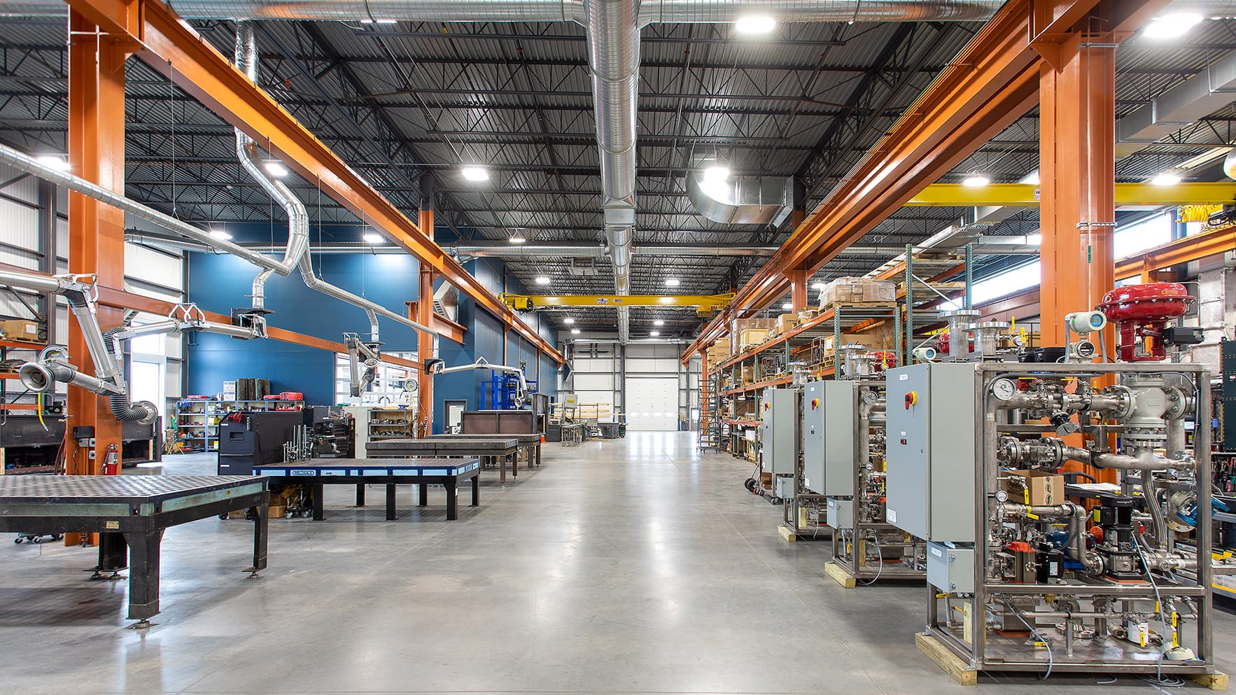 ACS manufacturing floor