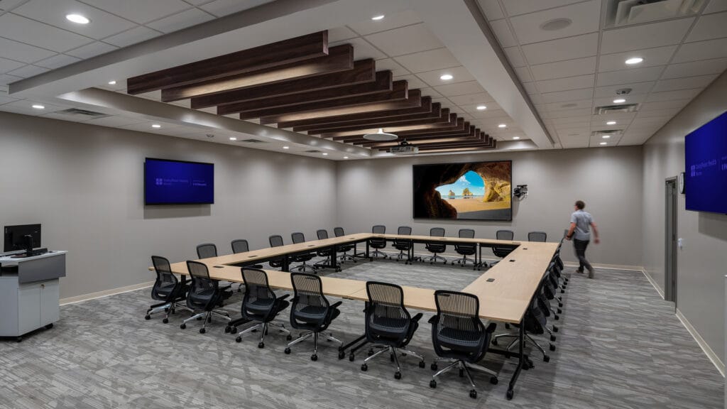 UnityPoint Health Meriter Jeff Levy Education Center conference room