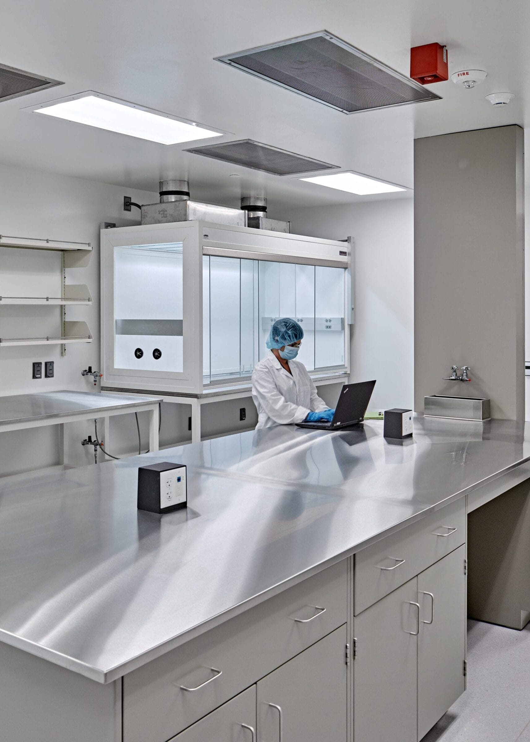 Science Clean Room Science & Technology Construction – Ideal Builders