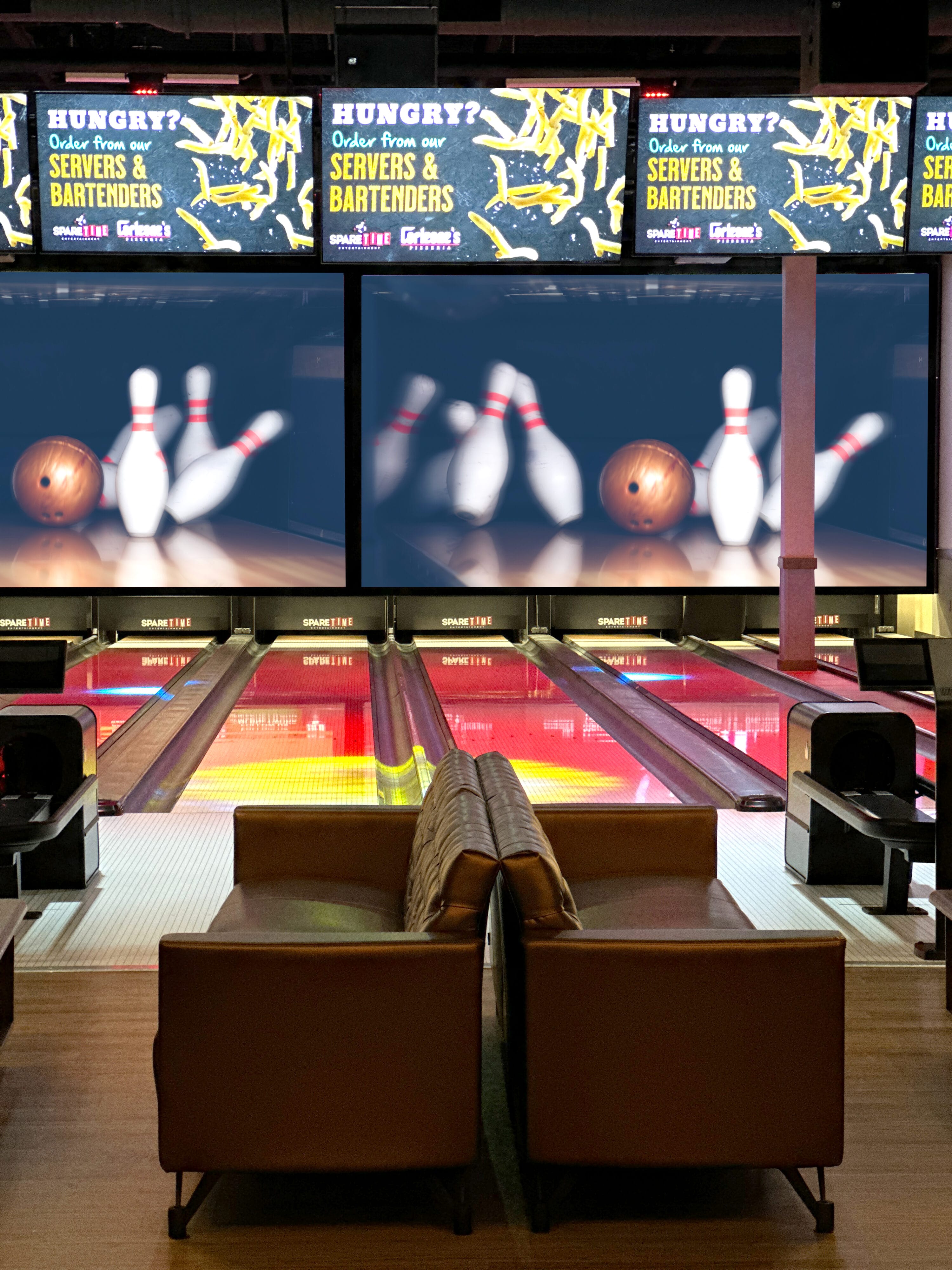 Spare Time bowling lanes