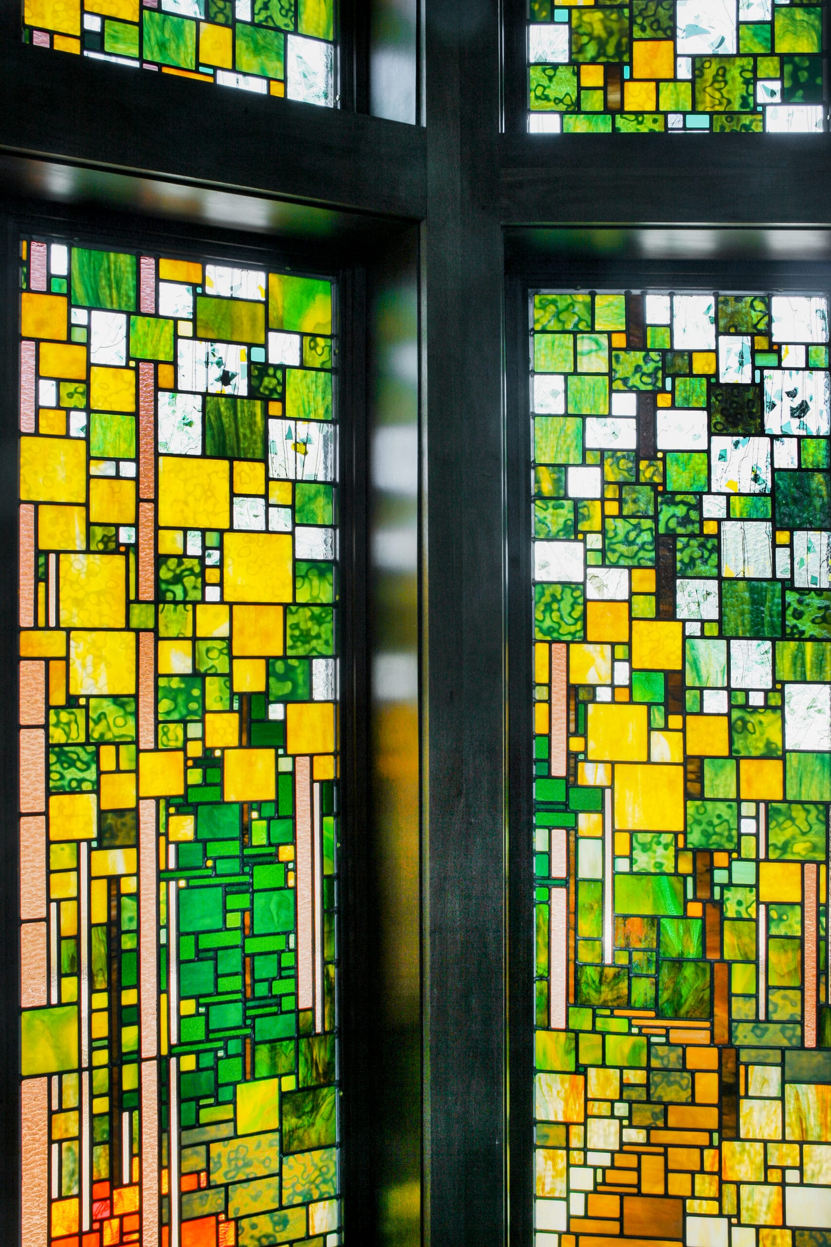 Middleton Police Department stained glass window