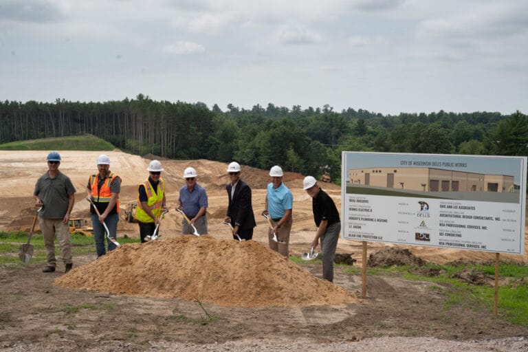 Wisconsin Dells Public Works Groundbreaking